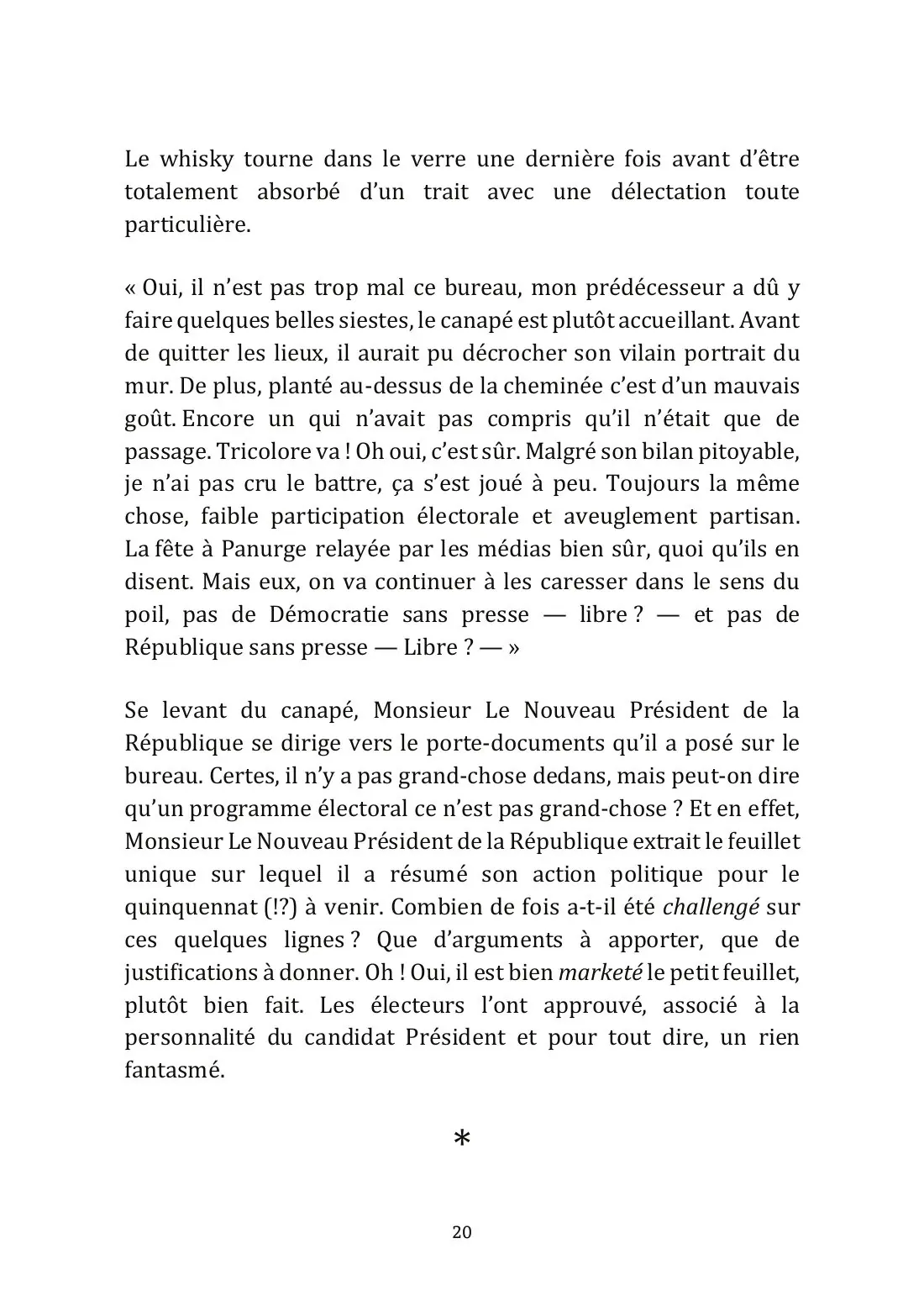 Page 20 du livre